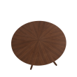 RED.CARMEL ROUND DINING TABLE