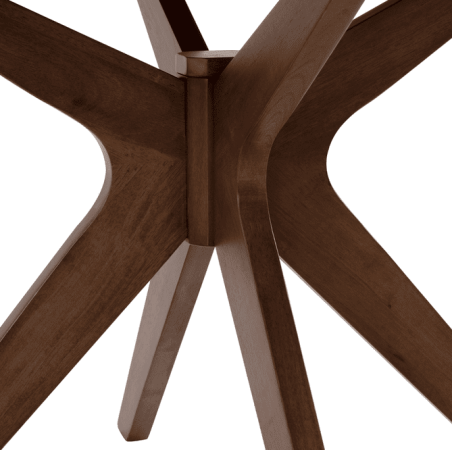 RED.CARMEL ROUND DINING TABLE