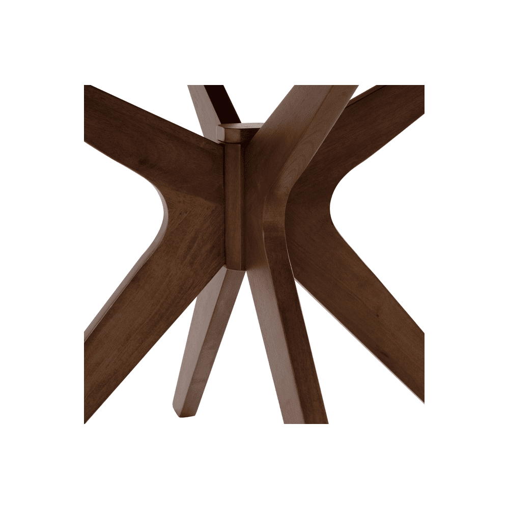 RED.CARMEL ROUND DINING TABLE