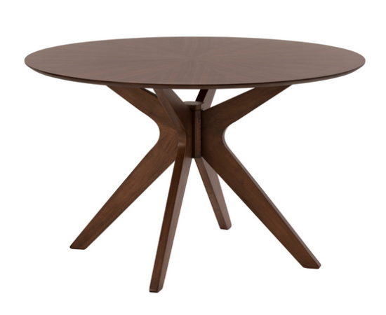 RED.CARMEL ROUND DINING TABLE