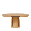 MARCELLA ROUND EXTENDABLE DINING TABLE