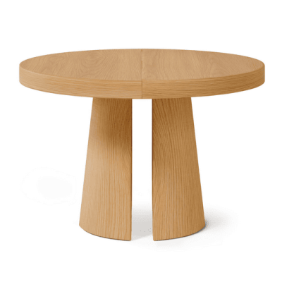 MESA DE JANTAR REDONDA EXTENSÍVEL MARCELLA