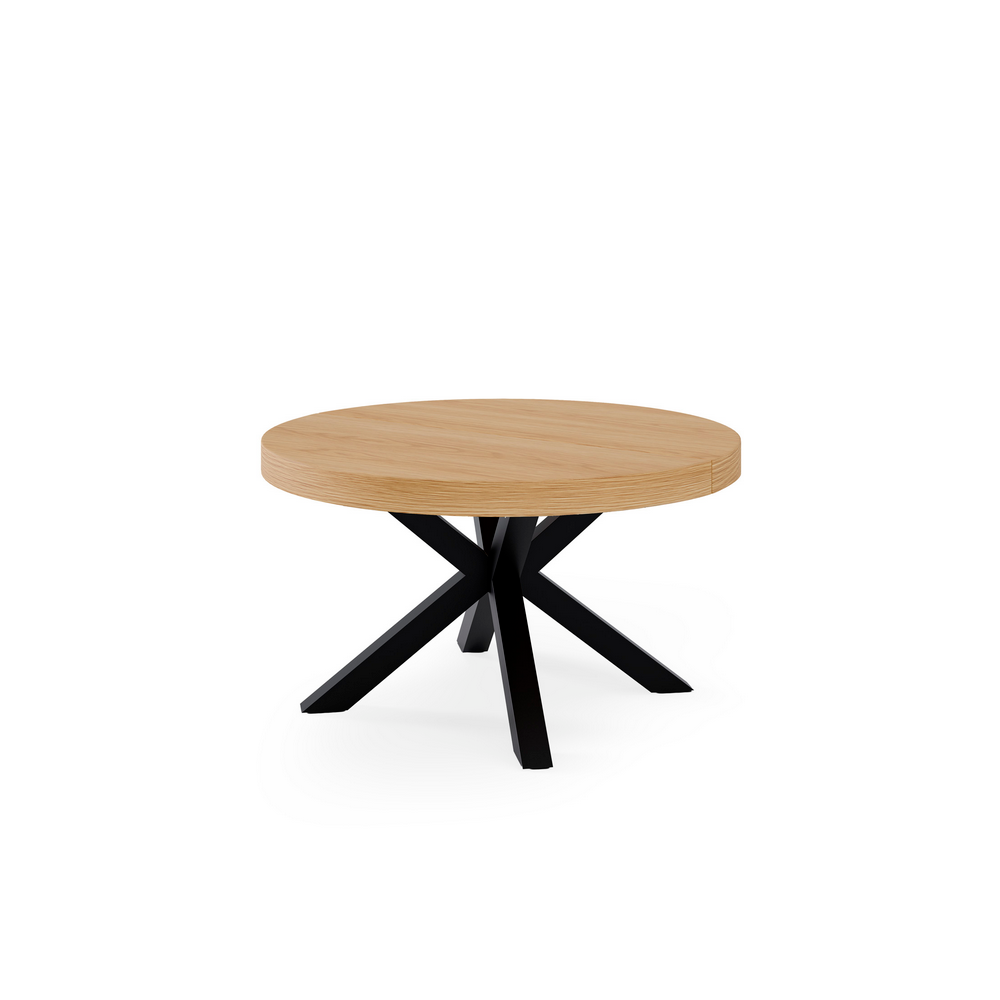 MILDRED ROUND EXTENDABLE DINING TABLE