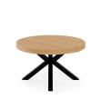 MILDRED ROUND EXTENDABLE DINING TABLE