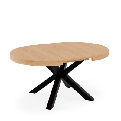 MESA DE JANTAR REDONDA EXTENSÍVEL MILDRED