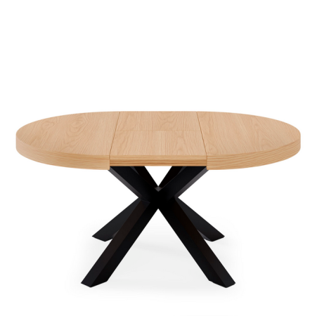 MILDRED ROUND EXTENDABLE DINING TABLE