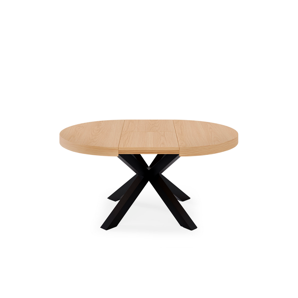 MESA DE JANTAR REDONDA EXTENSÍVEL MILDRED
