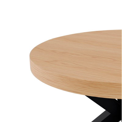 MESA DE JANTAR REDONDA EXTENSÍVEL MILDRED