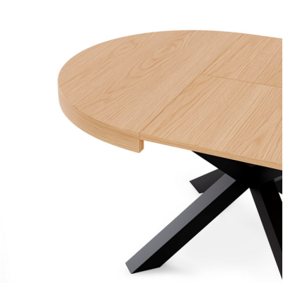 MESA DE JANTAR REDONDA EXTENSÍVEL MILDRED