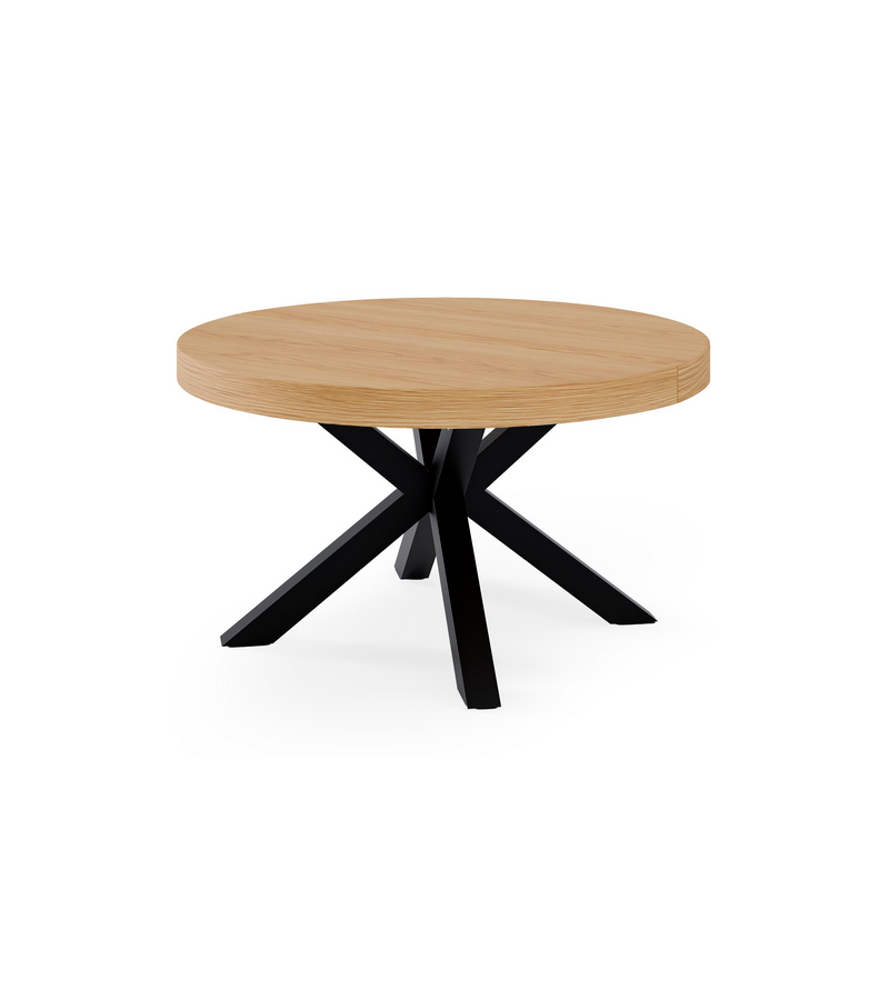 MESA DE JANTAR REDONDA EXTENSÍVEL MILDRED