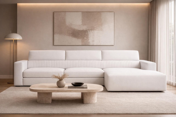 SOFA C/ CHAISELONG AURA