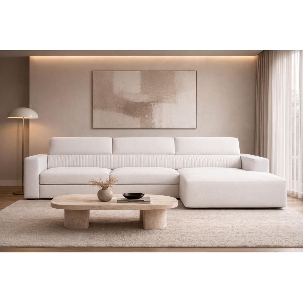 AURA SOFA WITH CHAISE LOUNGE