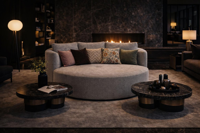 ORBIT CIRCULAR CHAISELONGUE