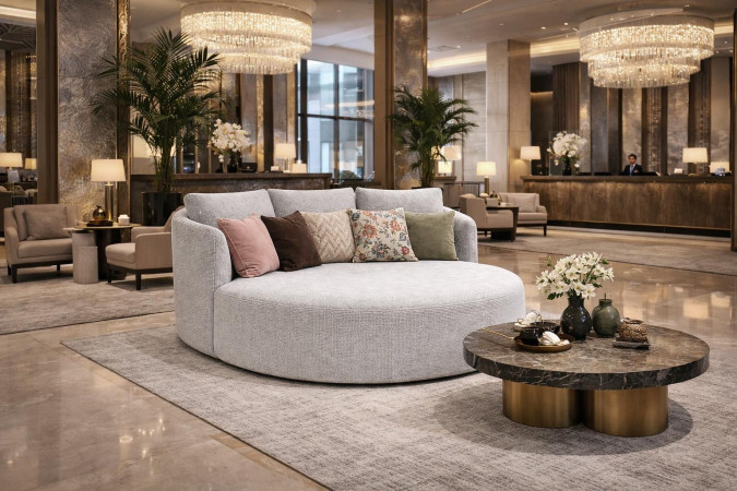 ORBIT CIRCULAR CHAISELONGUE