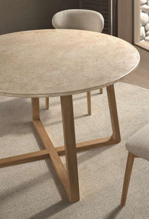 MESA DE JANTAR REDONDA DT-400