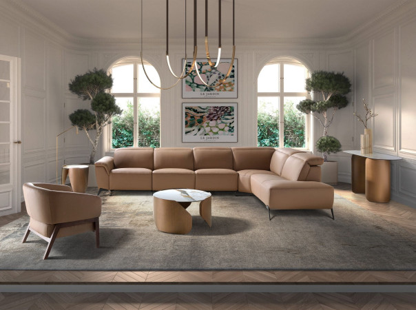 IMPERIAL CORNER SOFA WITH CHAISE LONG