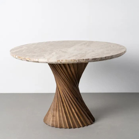 MESA DE JANTAR REDONDA HÉLICE