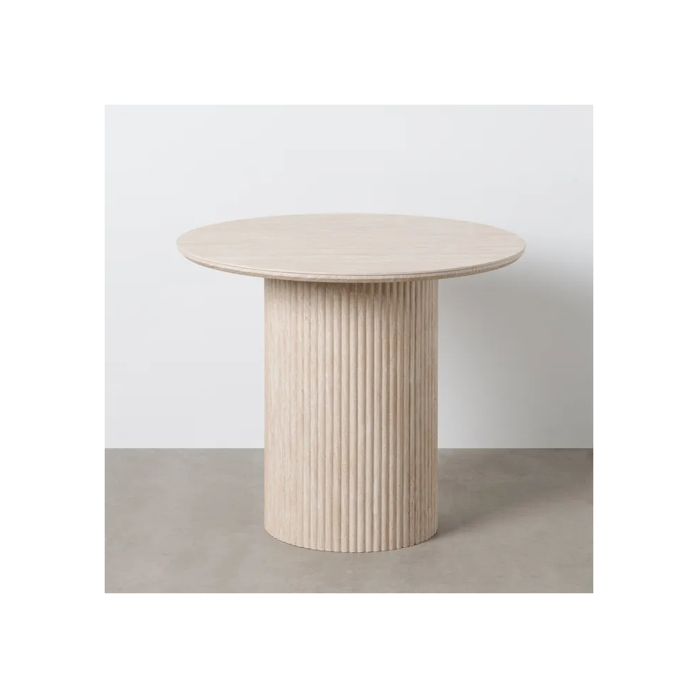 MESA DE JANTAR REDONDA TRAVE