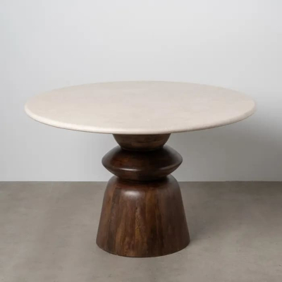 MESA DE JANTAR REDONDA MALABAR