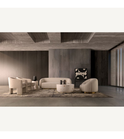 Armchair Prati Bouclé