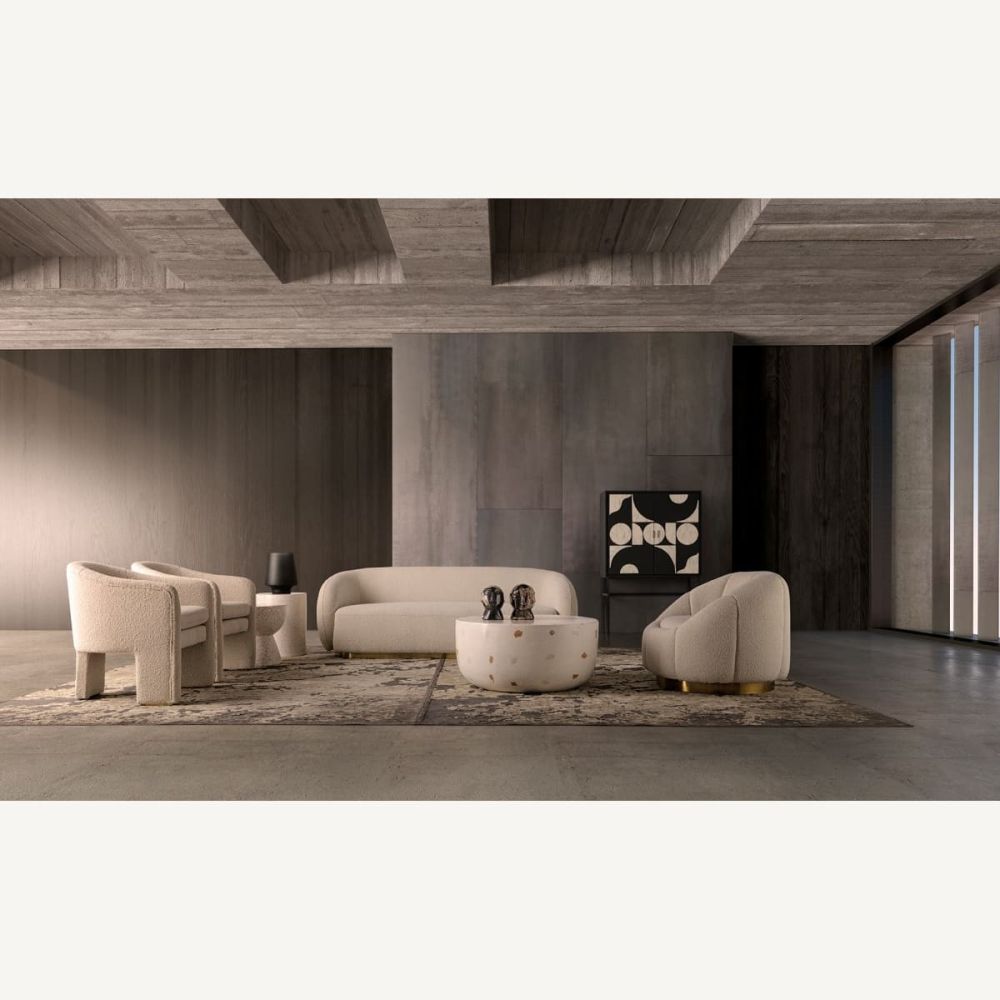 Armchair Prati Bouclé