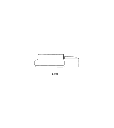 Corner sofa Minotauro